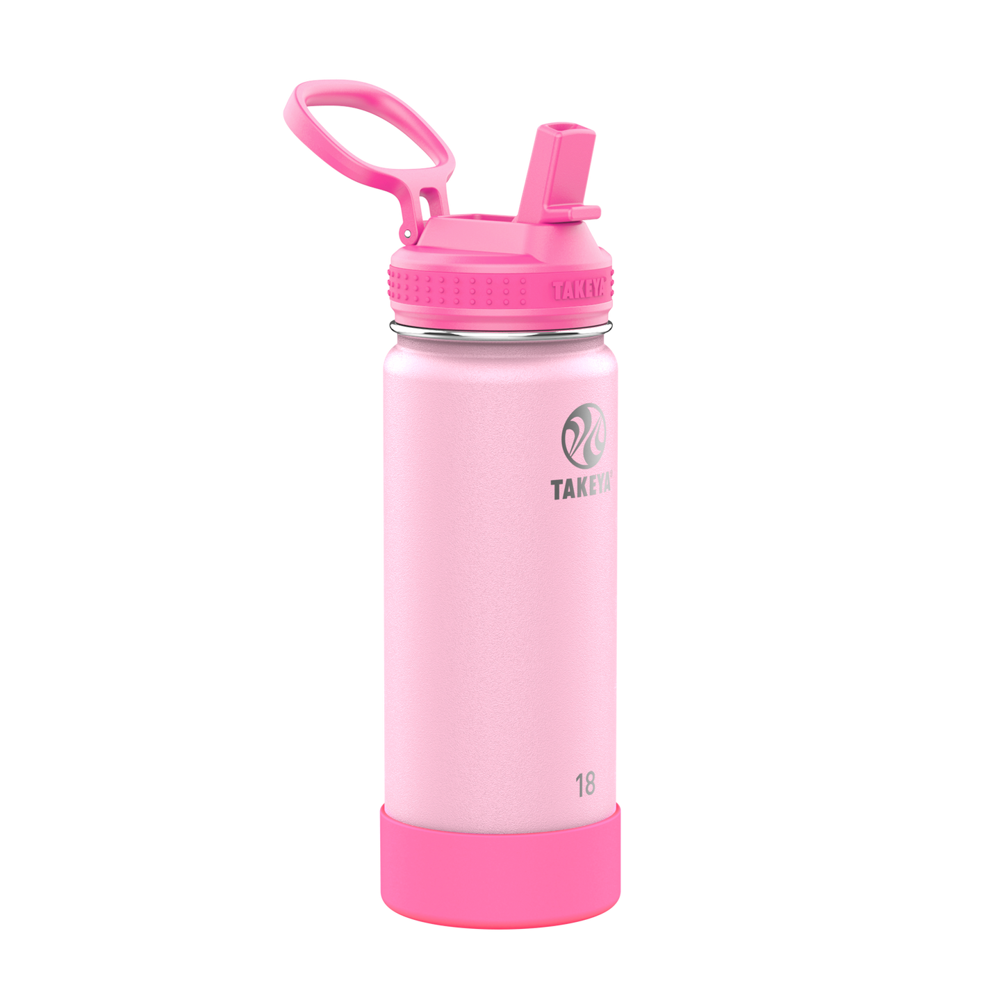 actives-kids-glow-in-the-dark-water-bottle-with-straw-lid-g8 51076-Actives-Kids-Straw-18-GID-SummerGlowPink-angle.png