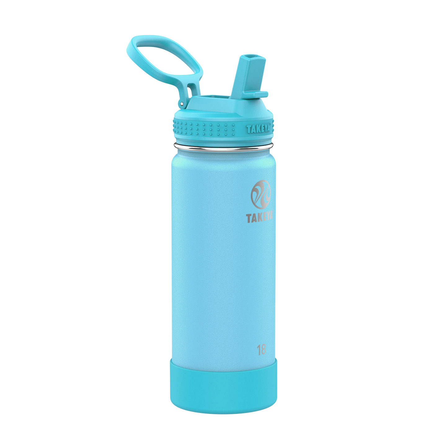 actives-kids-glow-in-the-dark-water-bottle-with-straw-lid-g8 51077-Actives-Kids-Straw-18-GID-GlowWormBlue-angle.png