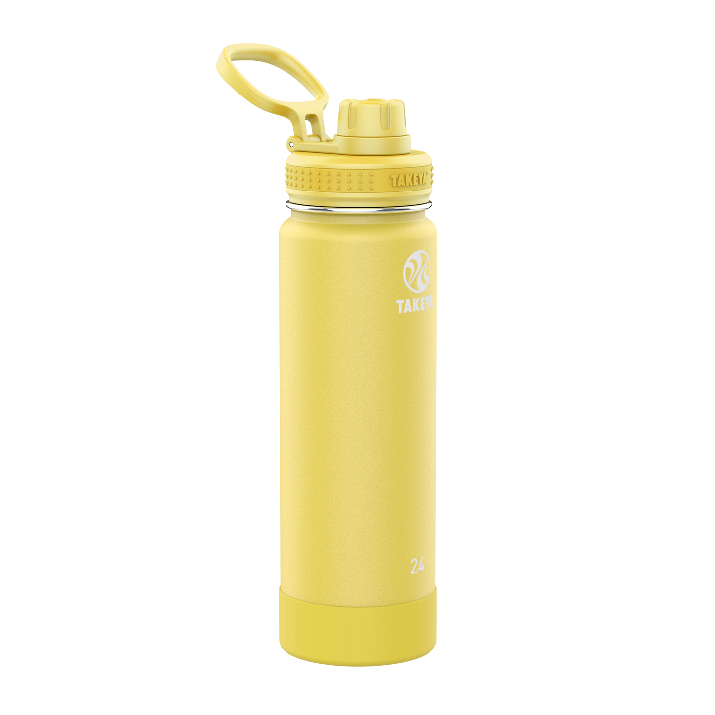 actives-water-bottle-with-spout-lid-h8 51187-Actives-Spout-24-Canary-angle.png