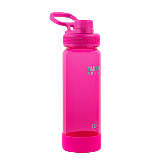 tritan-sport-water-bottle-with-spout-lid-d4 51671-TKS-Tritan-Spout-24-PinkSweep-frontangle.png