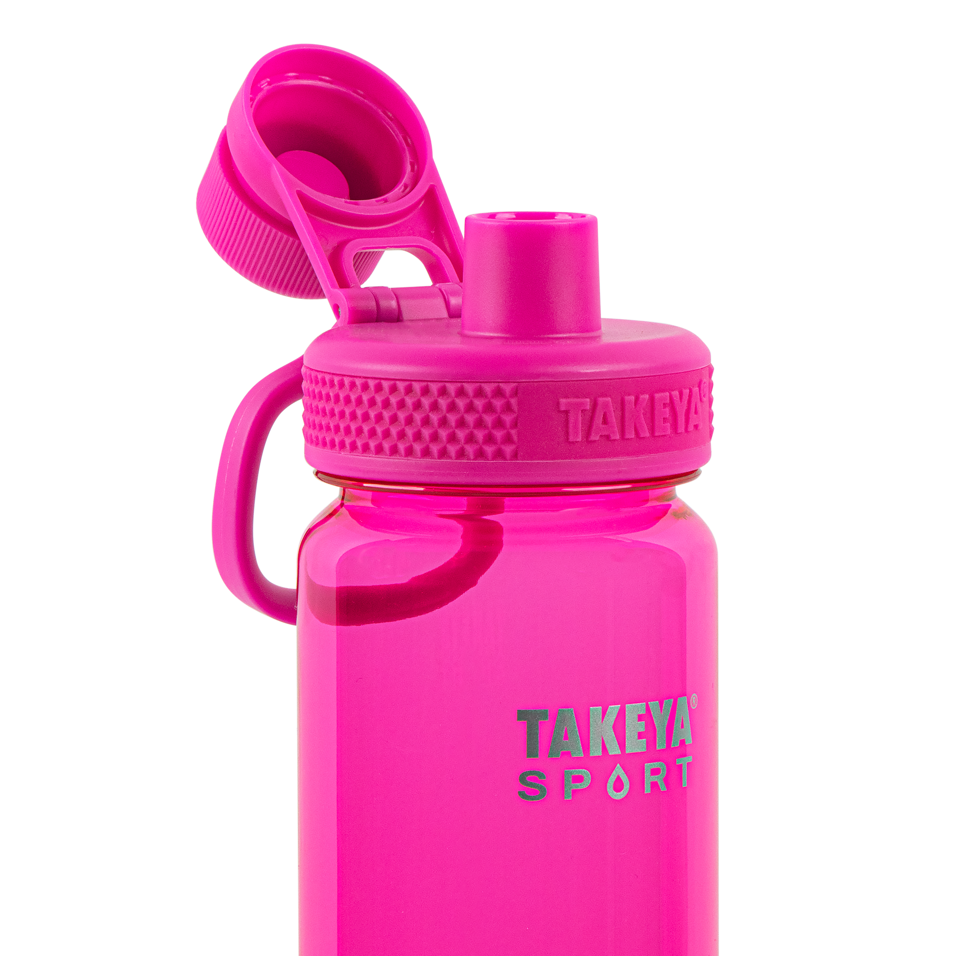 tritan-sport-water-bottle-with-spout-lid-d4 51671-TKS-Tritan-Spout-24-PinkSweep-openlid.png
