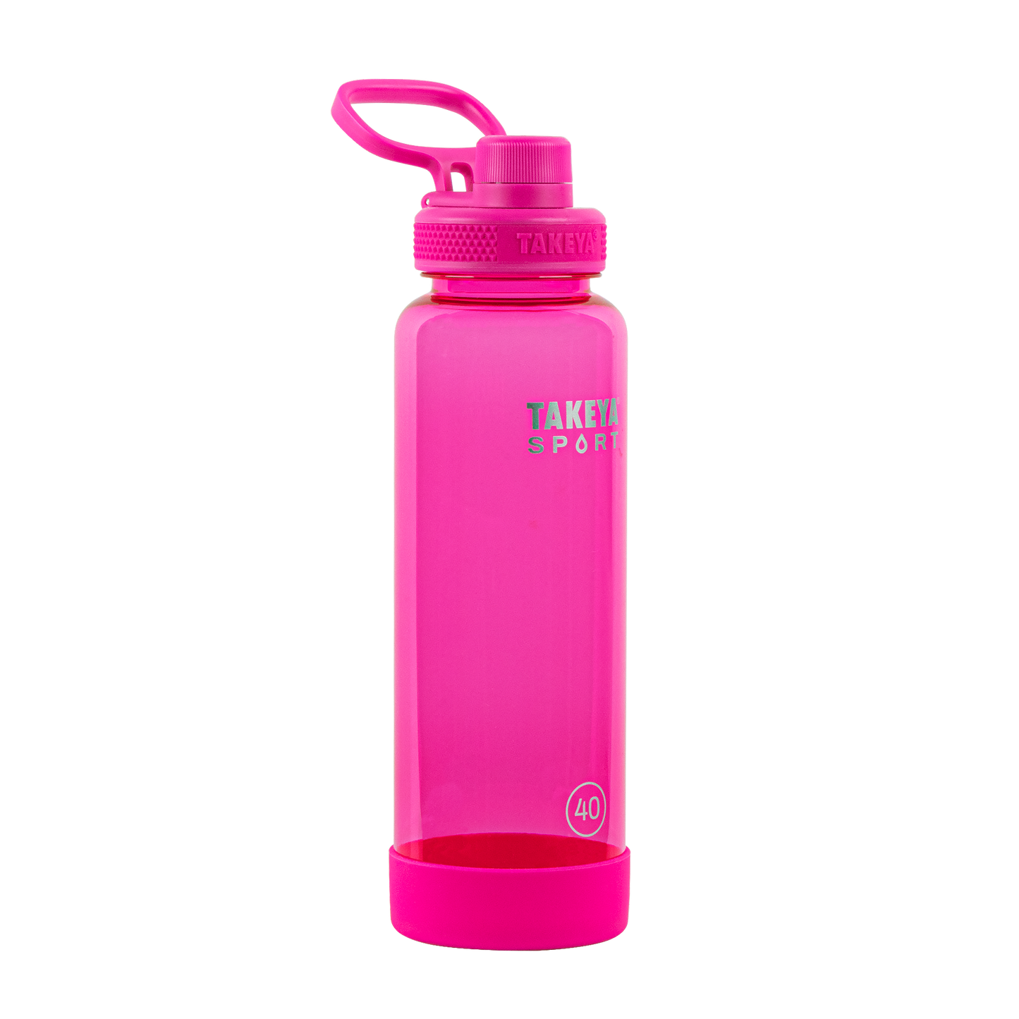 tritan-sport-water-bottle-with-spout-lid-d4 52030-TKS-Tritan-Spout-40-PinkSweep-frontangle.png