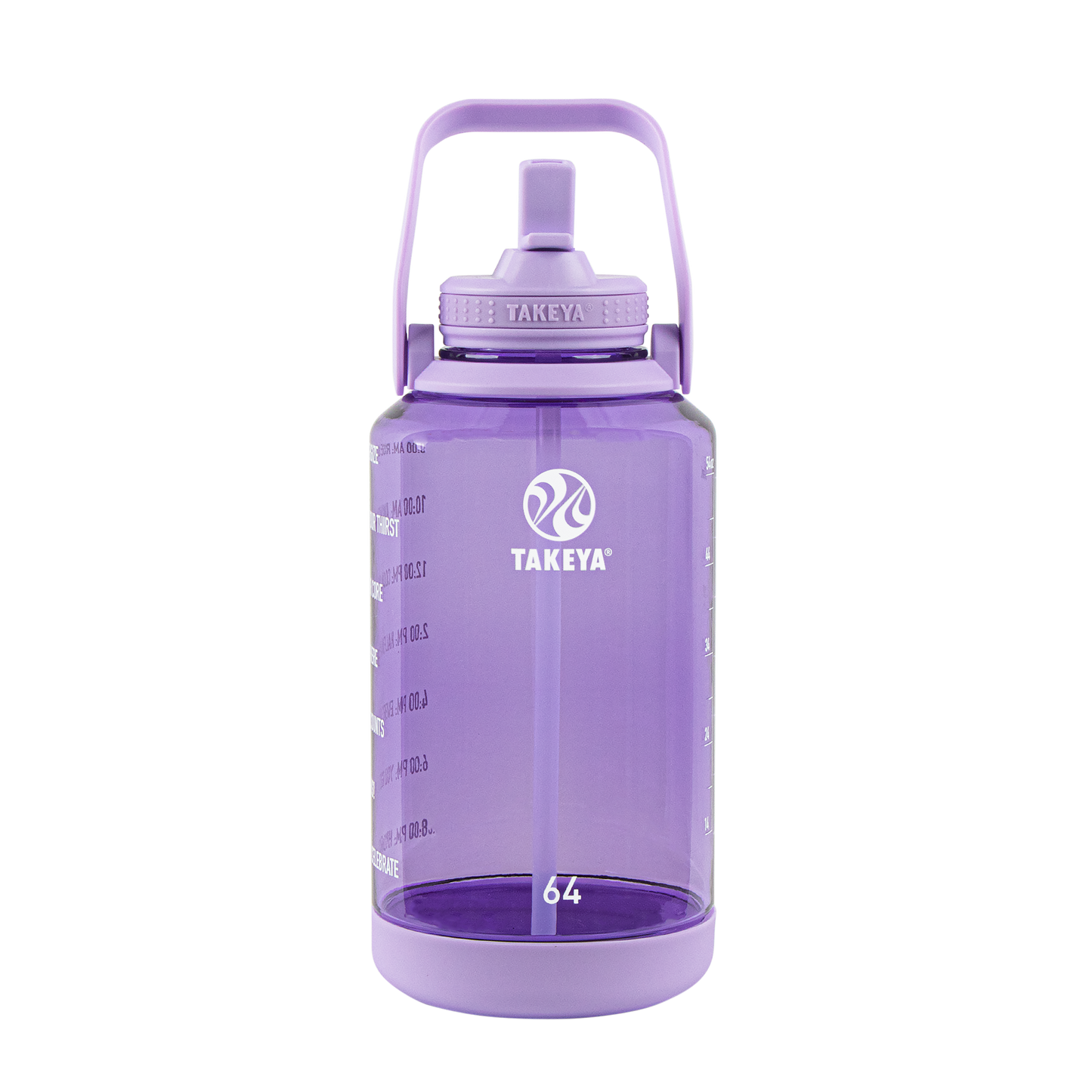 tritan-motivational-water-bottle-with-straw-lid-m2 54144-Tritan-Straw-Motivational-64-VivacityPurple-front.png